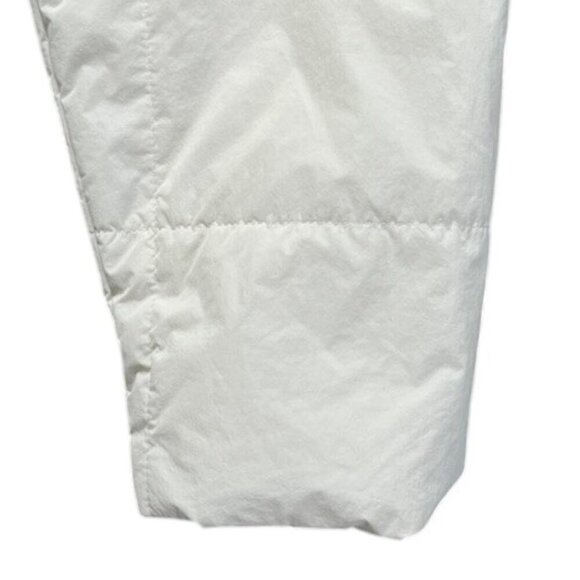 Zara Men's Light Padded Jacket Coat Modular Neckline Cream Snaps Closure XL NWT - Picture 6 of 16